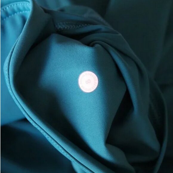 Lululemon Fast and Free Tight II 25" Non-Reflective Nulux Cyprus Size 8 - Picture 10 of 10